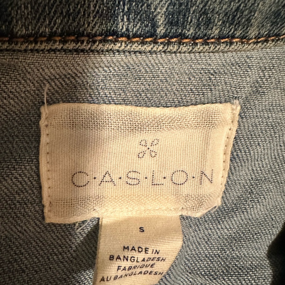 Caslon Blue Jean Jacket - Picture 5 of 7